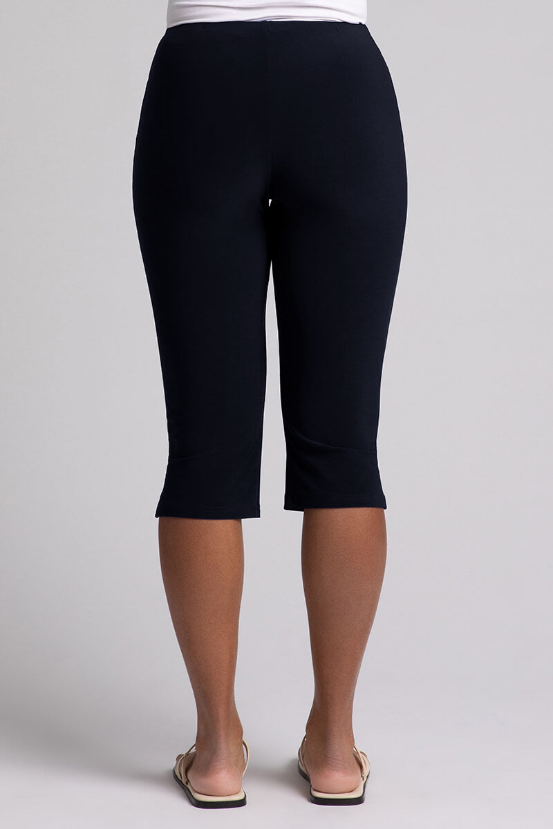 Navy capri yoga on sale pants