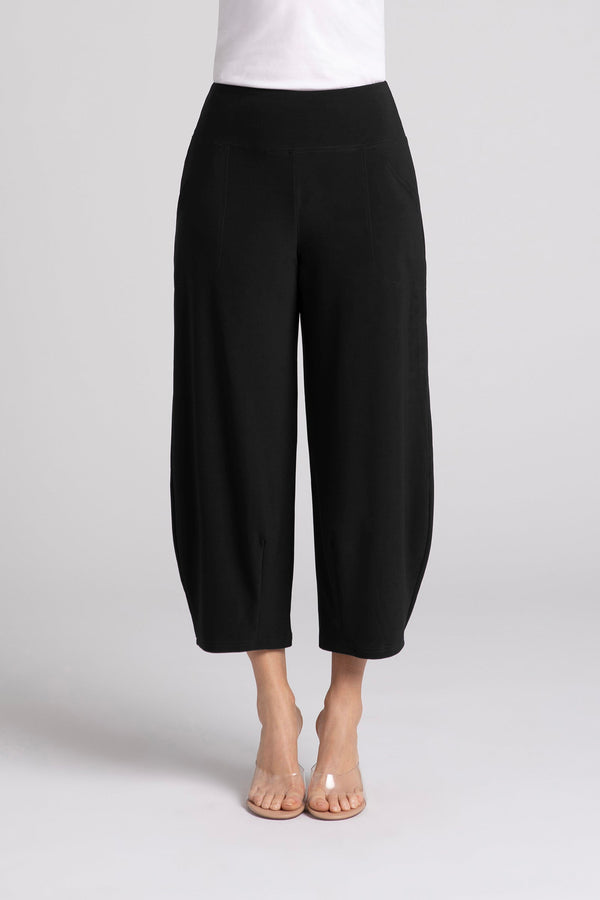 Narrow Lantern Pant Plus | Black