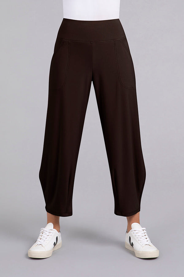 Narrow Lantern Pant | Coffee