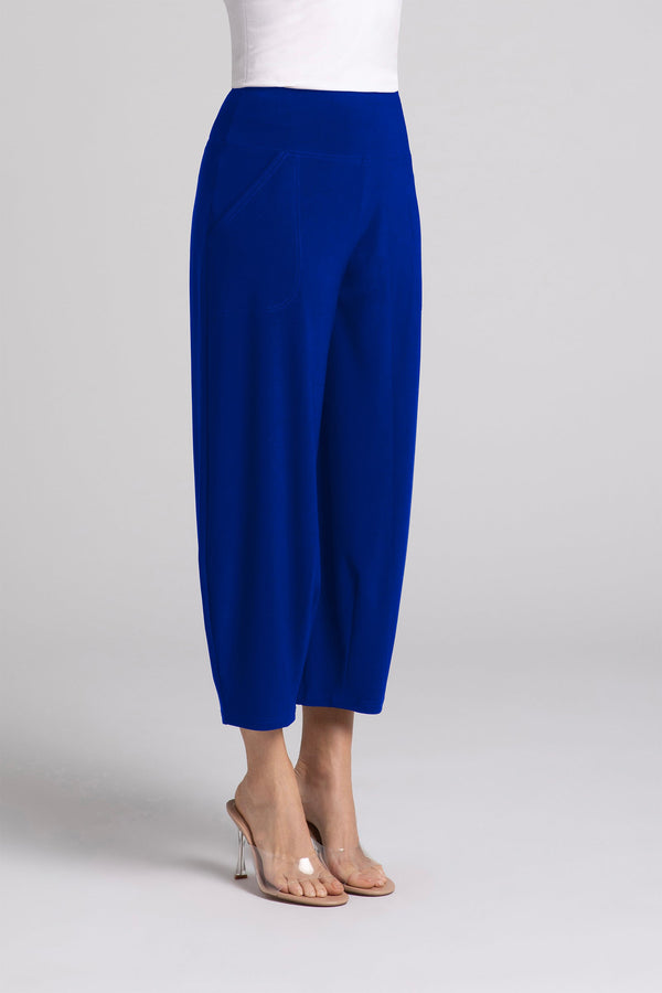 Narrow Lantern Pant Plus | Lapis