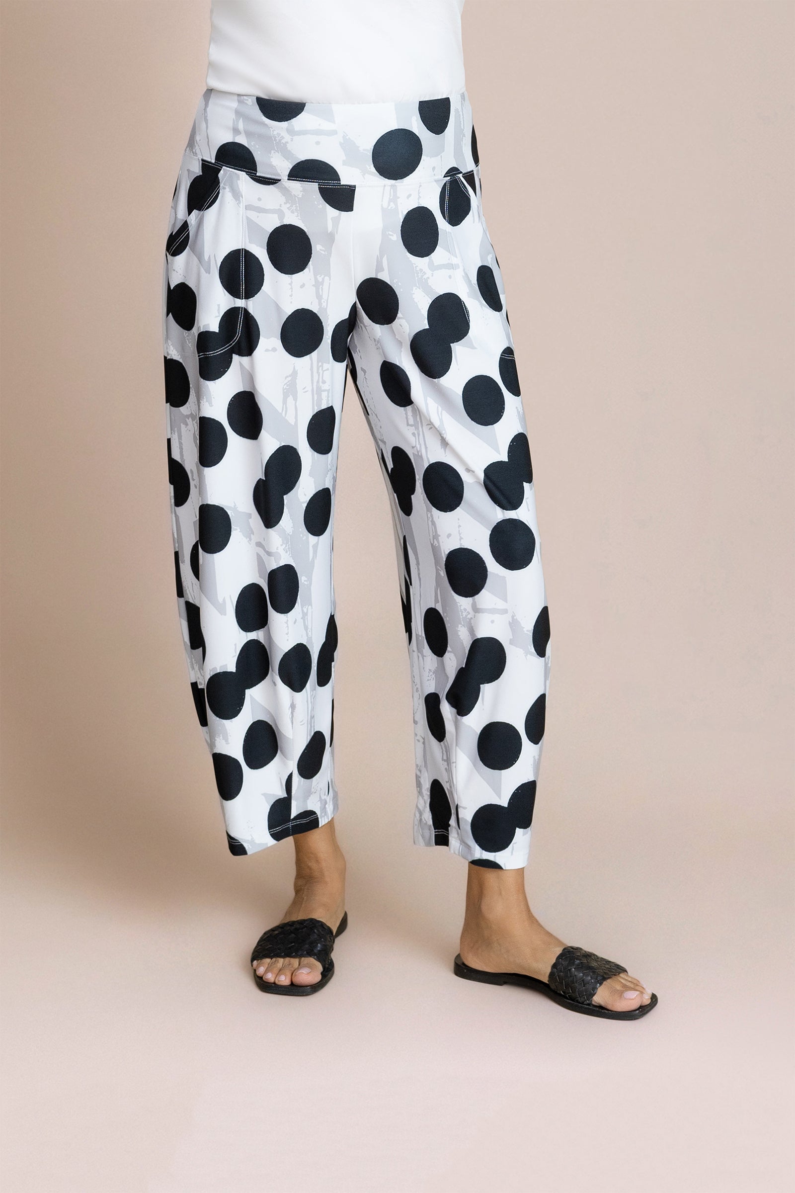 Narrow Lantern Pant Print