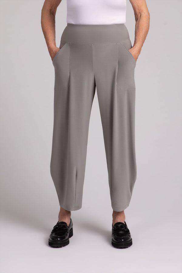 Narrow Lantern Pant Plus | Taupe