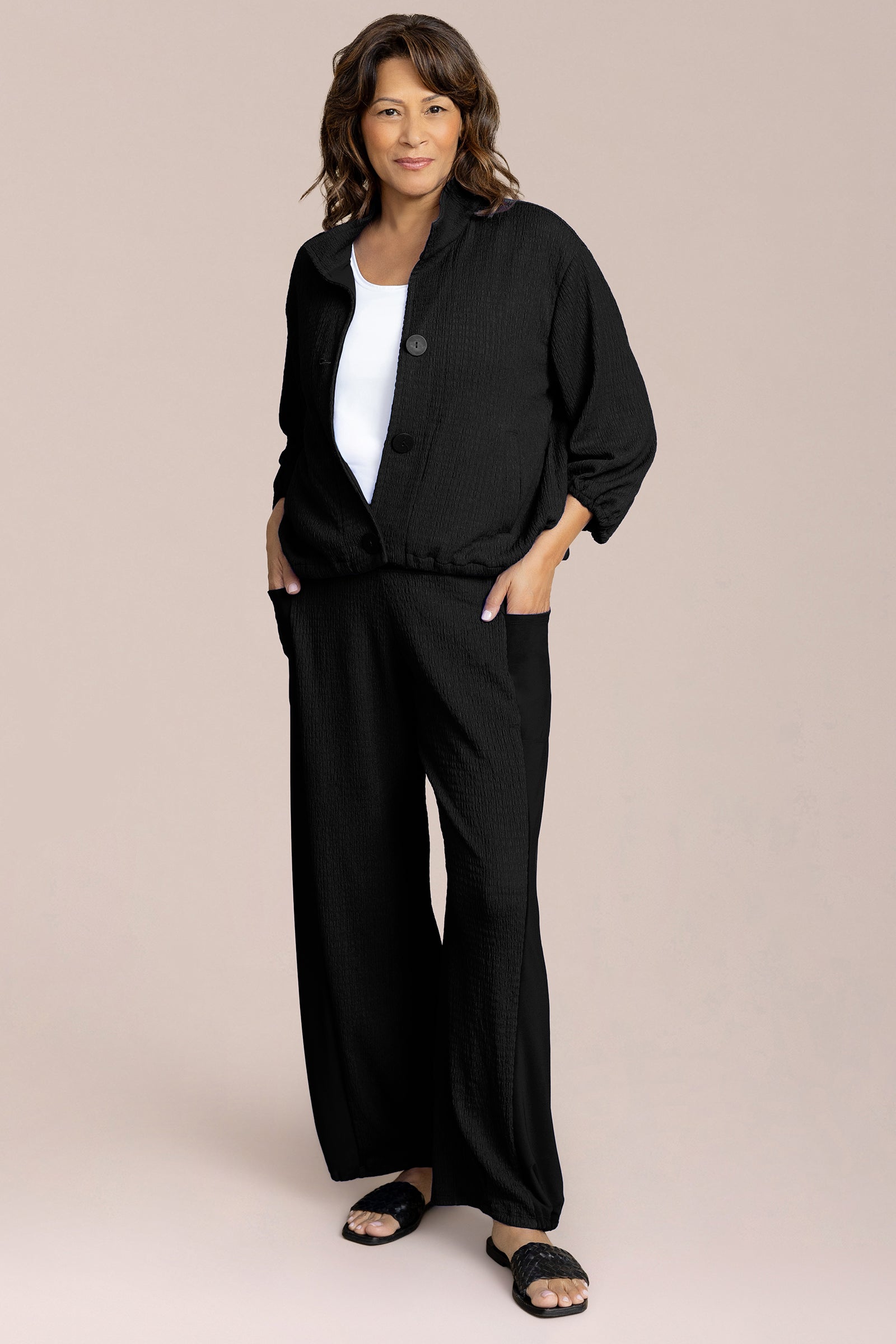 Pop Bellezza Button  Jacket