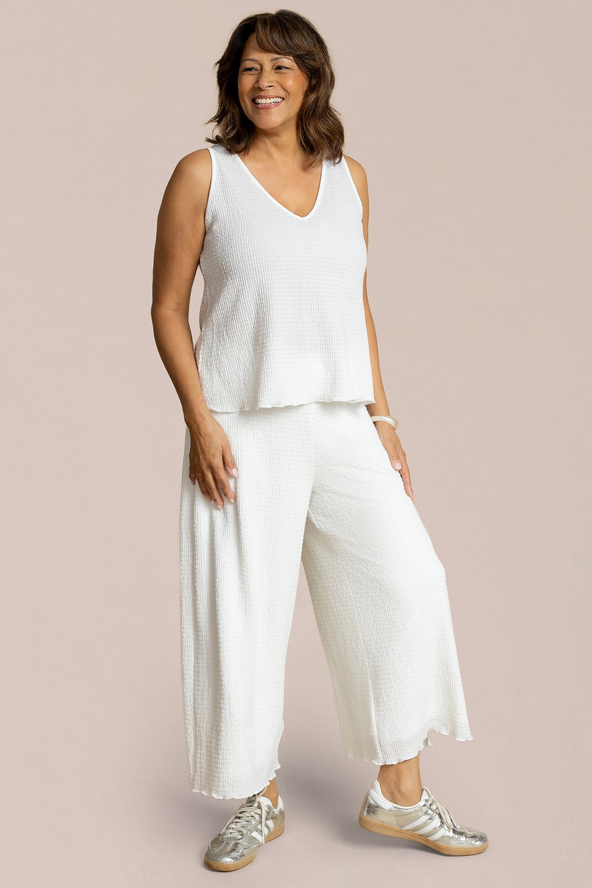 Pop Wide Capri, Lined