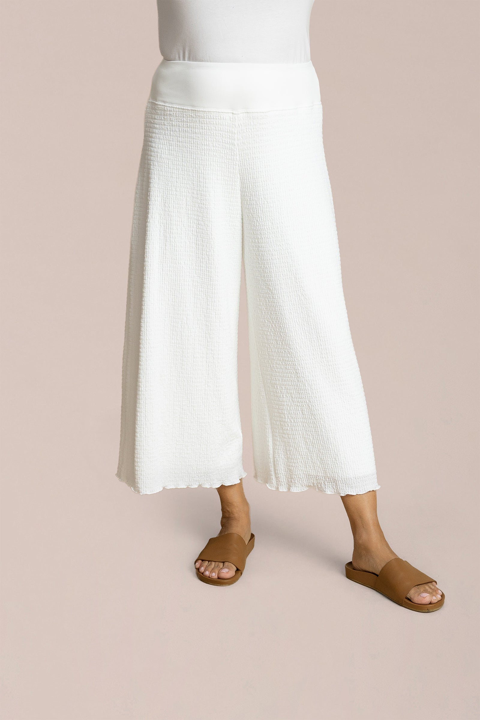 Pop Wide Capri, Lined