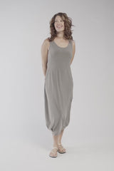 Nu Pleat Hem Tank Dress