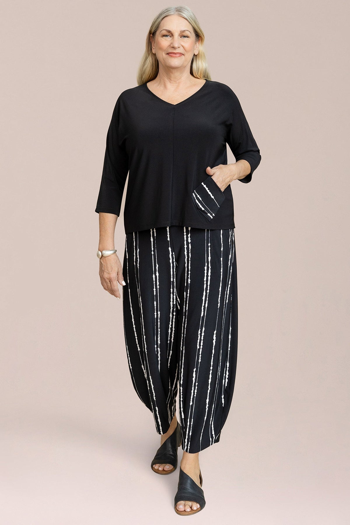 Revel Top, Print Pocket