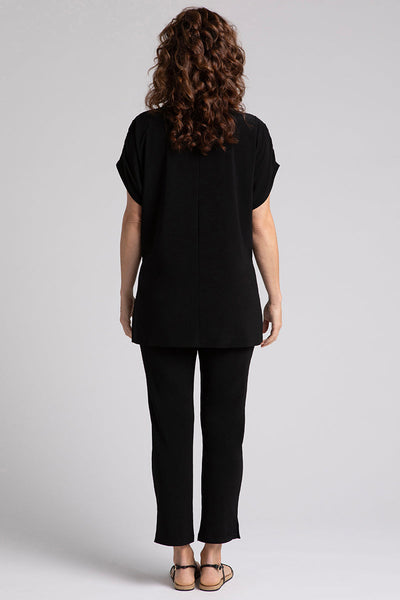 Revelry Tunic with Ruched Shoulder