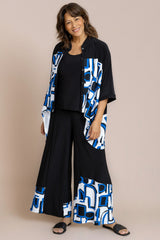 Serena Shirt, Blocked Print