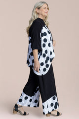 Serena Shirt, Blocked Print