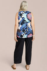 Slvless Go To Classic T Relax, Print