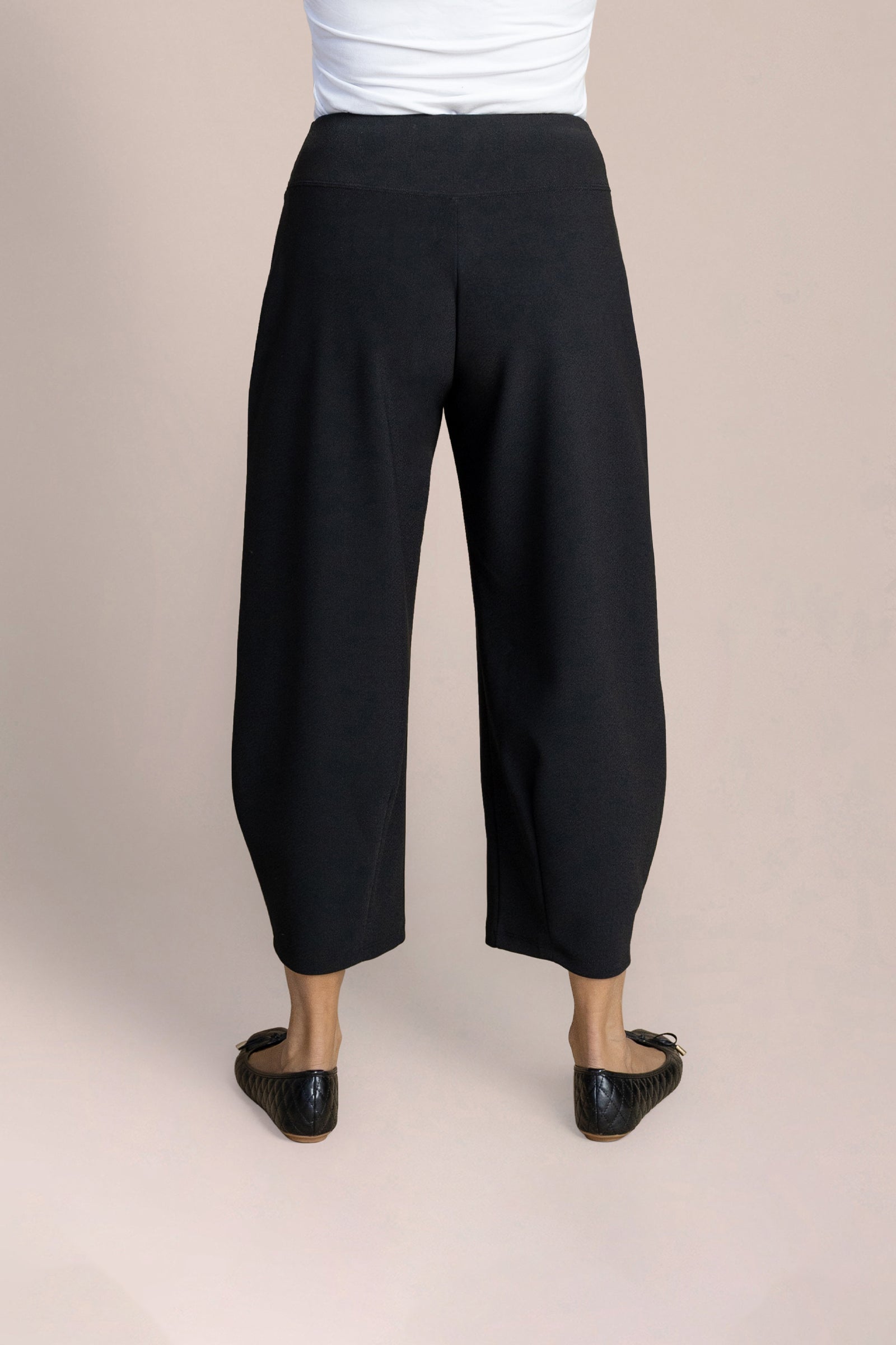 Soffio Crepe Narrow Lantern Pant