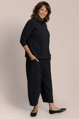 Soffio Crepe Slouch Sweatshirt