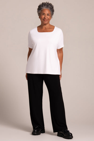 Soft Square Neck Top