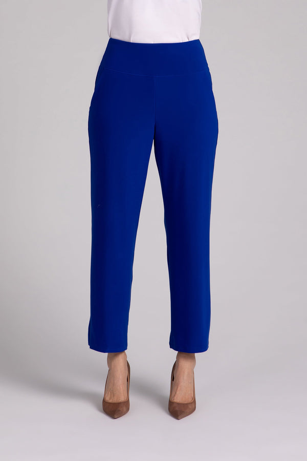 Straight Leg Ankle Pant Plus | Lapis