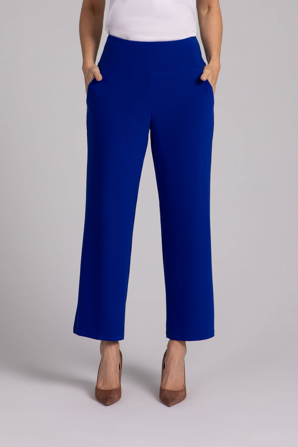 Straight Leg Ankle Pant Plus | Lapis