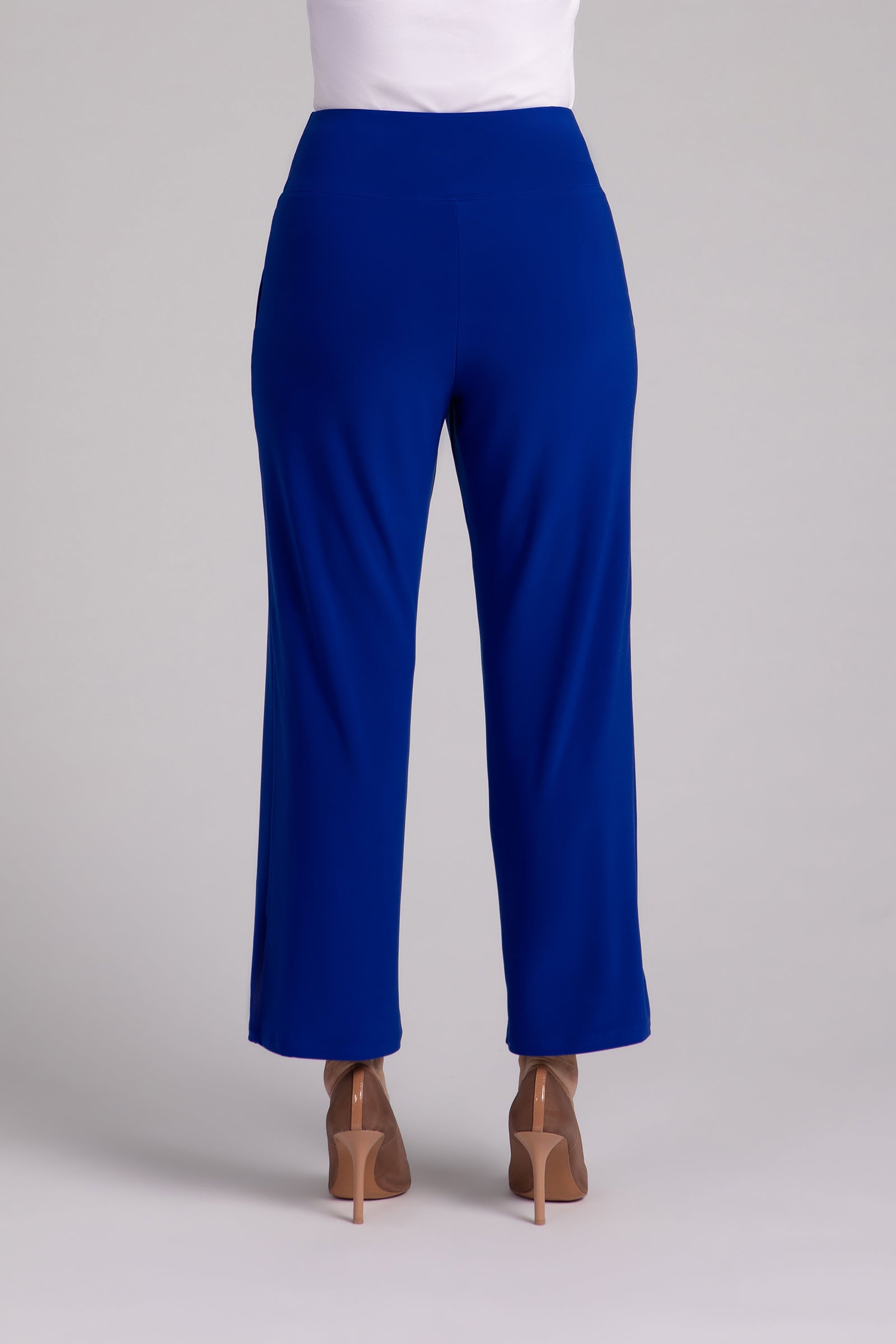 Straight Leg Ankle Pant | Lapis | Sympli US