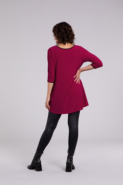 Tipped Reversible Trapeze Tunic