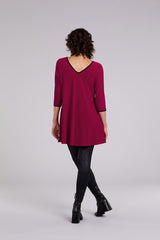 Tipped Reversible Trapeze Tunic