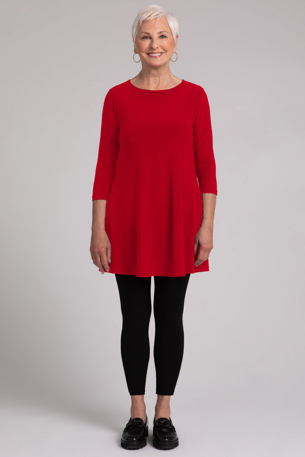 Trapeze Tunic Plus | Poppy