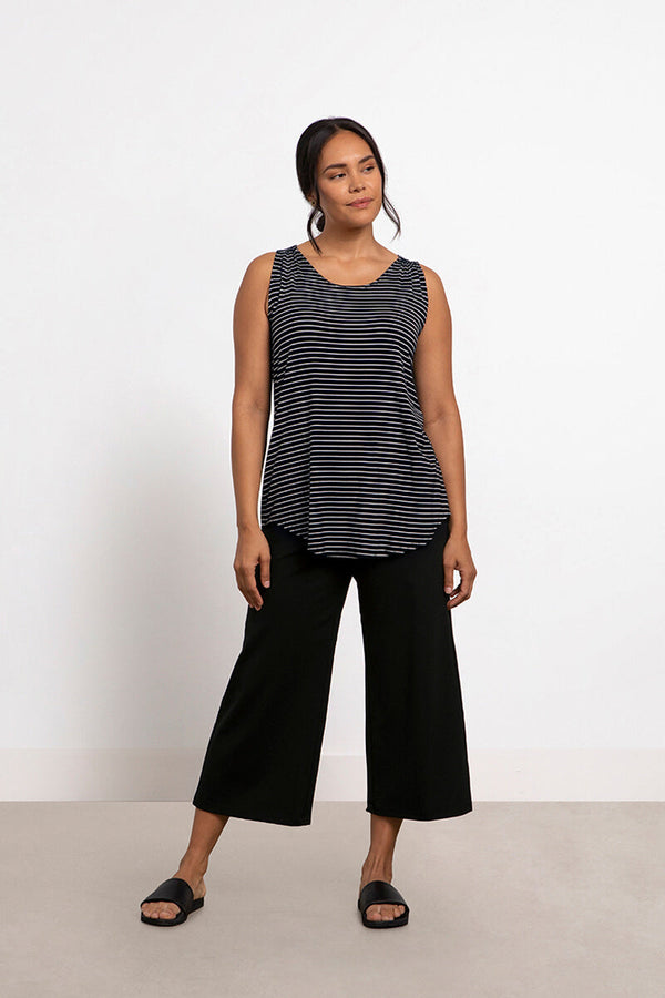 Blk Wht/Pinstripe