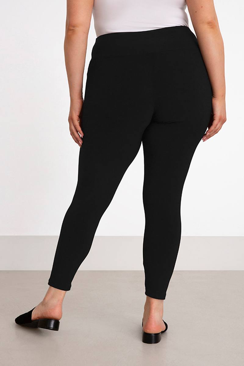 Nu Yoke Legging | Black