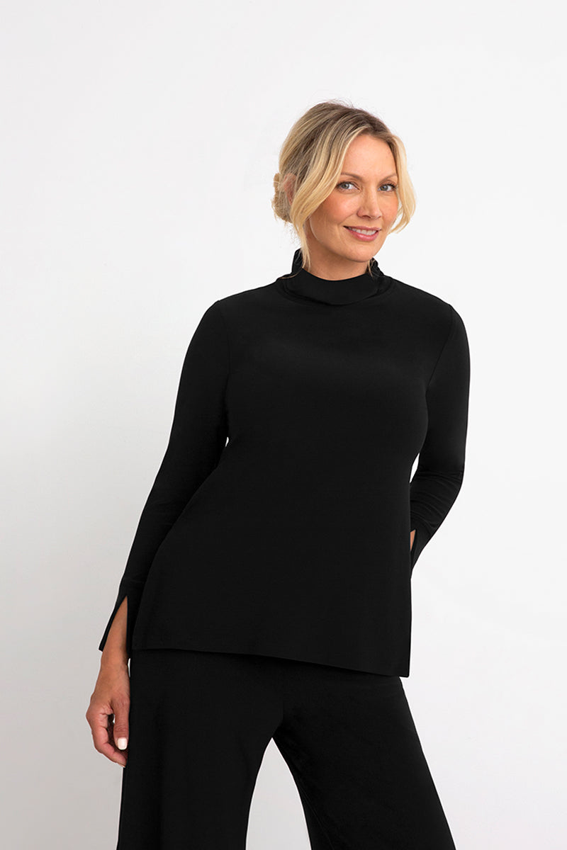 Bamboo V-Neck Dolman Top | Mulberry